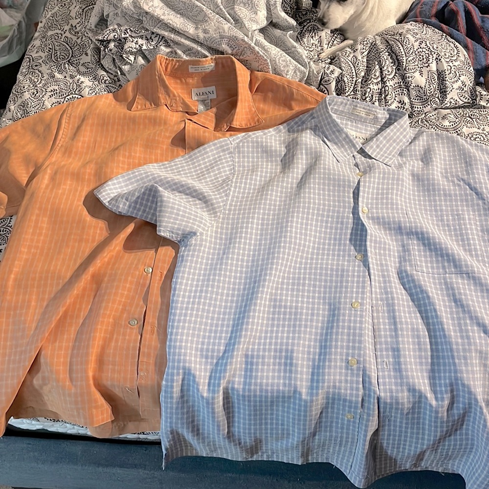 Pair of XL Alfani Dress Shirts